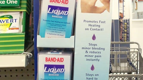 Band-Aid Liquid Bandage Power Wing