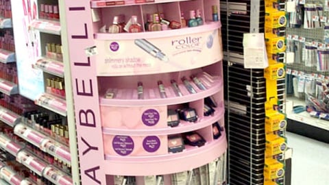 Maybelline Roller Color Floorstand