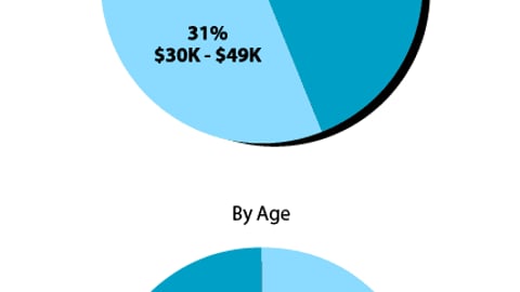 Heavy Dollar Store Shoppers: By Age and Income