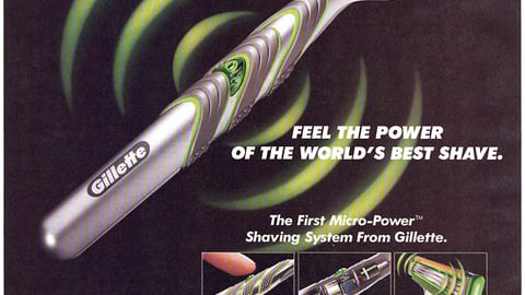 Gillette M3 'Power Trip' FSI