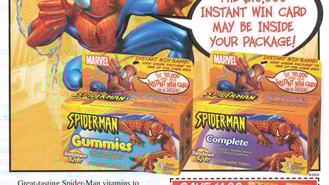 Rexall Sundown 'Spider-Man' FSI