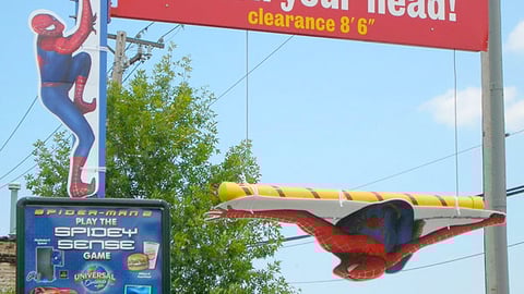Burger King 'Spider-Man 2' Drive-Through Sign