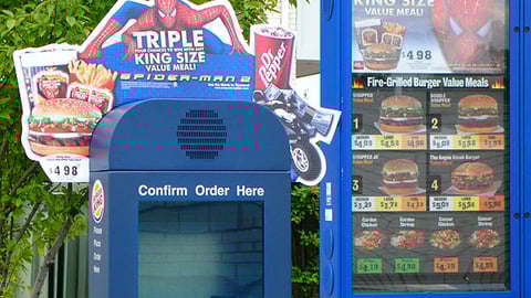 Burger King 'Spider-Man 2' Drive-Through Sign