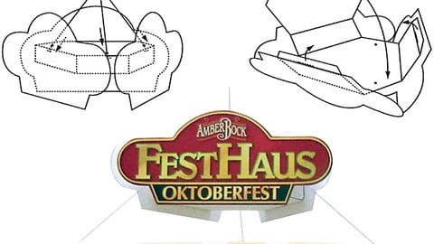 Nuts & Bolts: Amber Bock Party Dangler