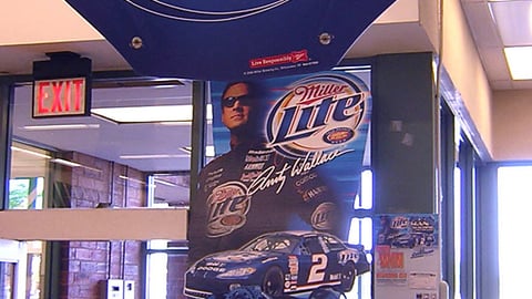 Miller Lite NASCAR Pallet
