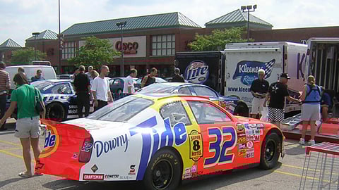 Tide Cutaway Race Car