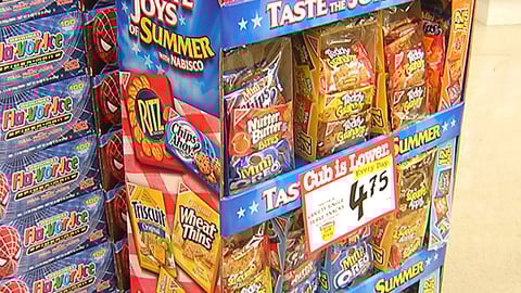 Nabisco Joys of Summer Floorstand