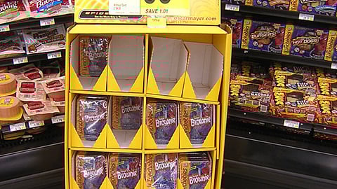 'Spider-Man 2' Lunchables Floorstand