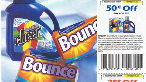 Cheer, Bounce 'brandSaver' Panel