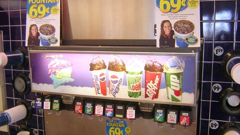 Speedway Fountain Drink Station
