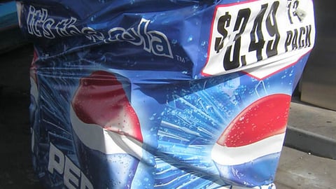 Pepsi Pallet Wrap
