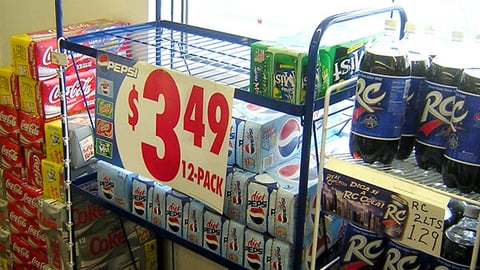 Pepsi 12-Pack Rack
