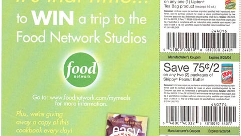 Homebasics Food Network FSI