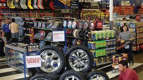 PEP Boys Tire Feature