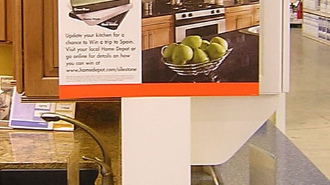 Silestone Trip to Spain Signage