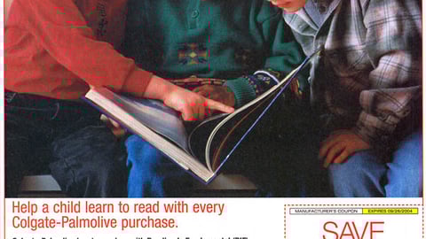 Colgate-Palmolive 'Reading is Fundamental' FSI