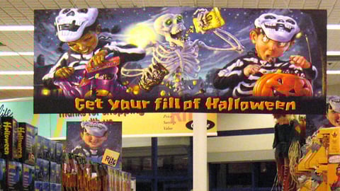Rite Aid Halloween Signage