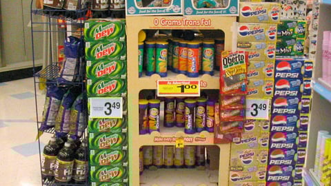 Rite Aid Snacks and Beverages Island