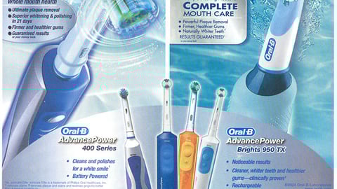 Oral-B Rebate FSI
