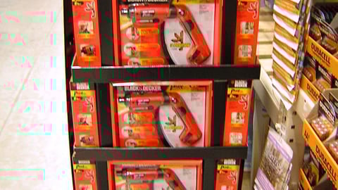 Black & Decker Drills Pallet Display