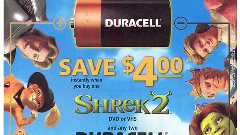 Duracell 'Shrek 2' FSI