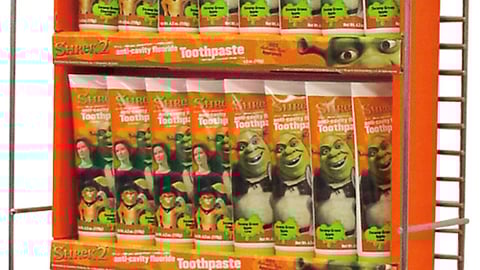 'Shrek 2' Toothpaste Power Wing