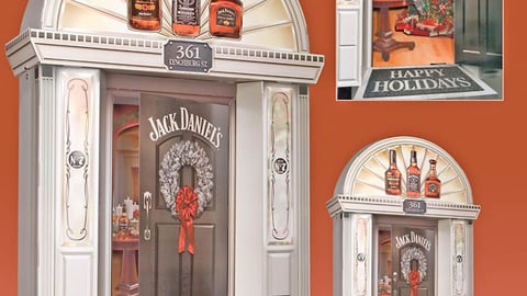 Jack Daniels Holiday Motion Display