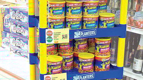 Planters Peanuts Floorstand