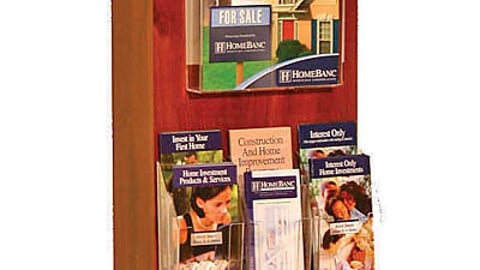 HomeBanc Mortgage Brochure Display