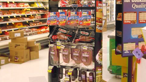 Hormel Pepperoni Floorstand