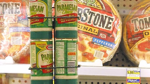 Kraft Parmesan Cheese Suction Rack