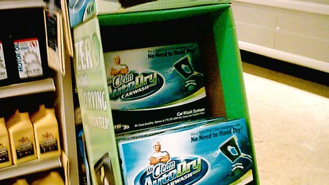 Mr. Clean AutoDry Carwash Floorstand