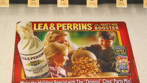 Lea & Perrins Worcestershire Sauce Floor Cling