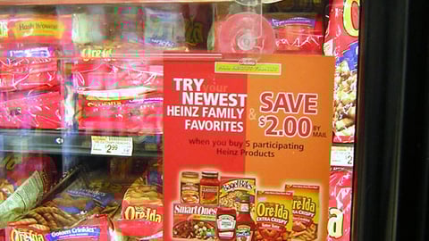 Heinz Mail-in Rebate Cooler Cling