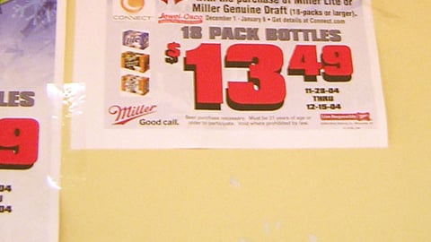 Miller "Free Sony Music" Signage