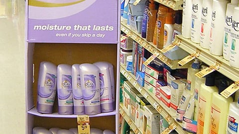 Olay Quench Body Lotion Floorstand