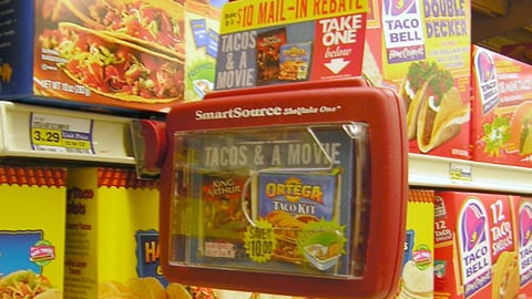 Ortega Tacos Coupon Dispenser