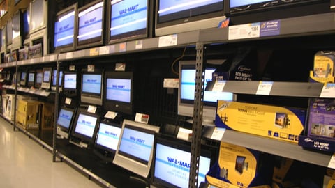 Wal-Mart HDTV Merchandising