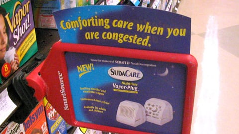 SudaCare Vapor-Plug Shelf Talker