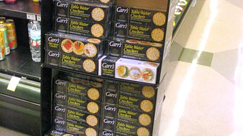 Carr's Snack Cracker Floorstand