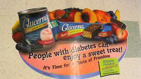Glucerna Floor Cling
