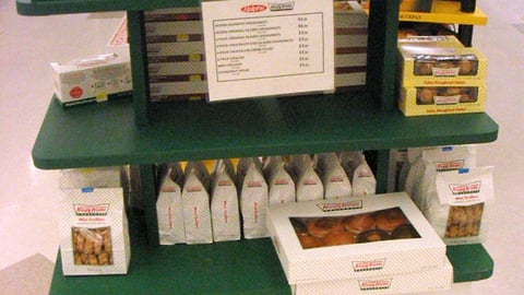 Krispy Kreme Doughnuts Floorstand