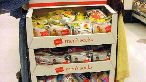 Hanes Socks Pallet