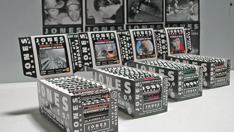 Jones Soda Lip Balm Countertop Displays