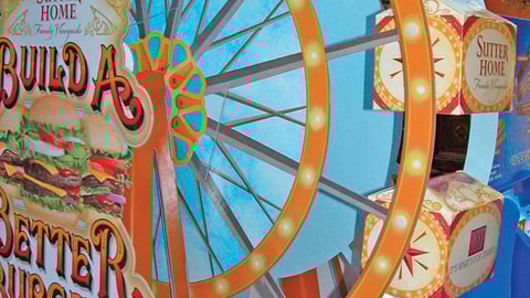 Sutter Home "Better Burger" Display