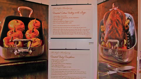 Williams-Sonoma Thanksgiving Display