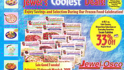 Jewel-Osco Frozen Foods Feature