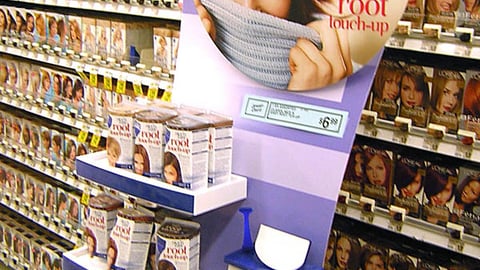 Clairol Nice 'n Easy Floorstand