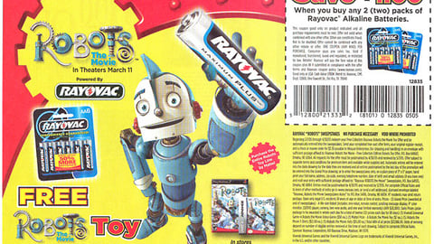 Rayovac 'Robots' FSI