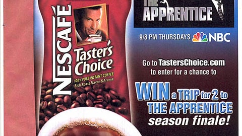 Taster's Choice 'Apprentice' FSI